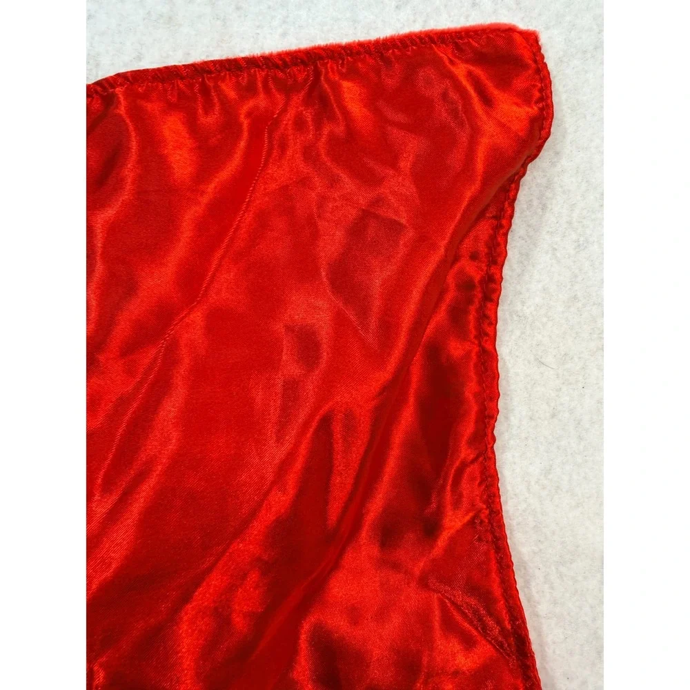 My First Christmas Sock Monkey Baby Security Blanket Red Plush Lovey Santa Hat
